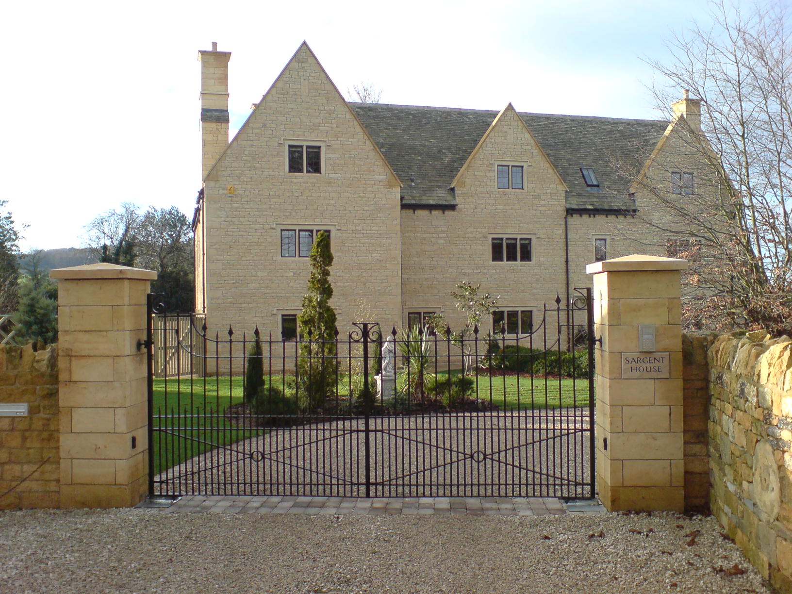 metal gate gate automation wrought iron gate